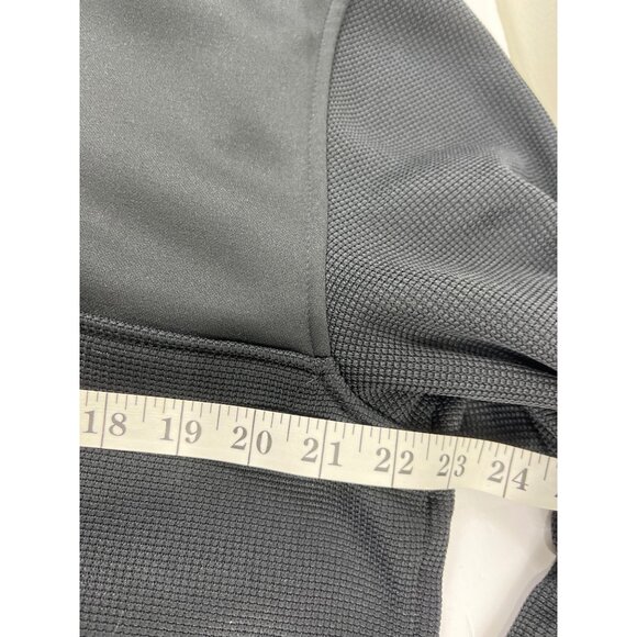 Spyder Mens XL Black Quarter-Zip Hoodie With Kangaroo Pocket 72b - Picture 9 of 10